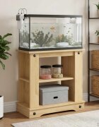 vidaXL Стойка за аквариум CORONA Кафяво 60 x 30 x 60 cm 150 кг