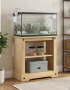 vidaXL Стойка за аквариум CORONA Кафяво 605 x 30 x 60 см 150 кг