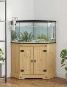 vidaXL Стойка за аквариум CORONA Кафяво 70 x 70 x 73 cm 300 кг