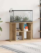 vidaXL Стойка за аквариум дъб 100x40x60 см инженерно дърво