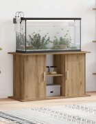 vidaXL Стойка за аквариум дъб 101x41x58 см инженерно дърво
