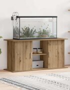 vidaXL Стойка за аквариум дъб 121x41x58 см инженерно дърво