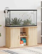 vidaXL Стойка за аквариум дъб сонома 101x41x58 см инженерно дърво