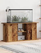 vidaXL Стойка за аквариум от старо дърво 121x41x58 cm Инженерно дърво