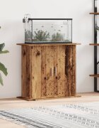 vidaXL Стойка за аквариум от старо дърво 81x36x73 cm Инженерно дърво