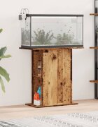 vidaXL Стойка за аквариум старо дърво 36x75x725 см инженерно дърво