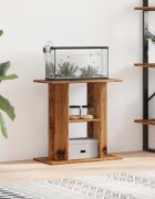vidaXL Стойка за аквариум старо дърво 60x30x60 см инженерно дърво