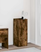 vidaXL Стойка за чадър Димян дъб 25 x 245 x 64 см Инженерна дървесина