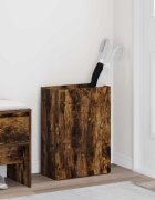 vidaXL Стойка за чадър Димян дъб 40 x 20 x 555 см Инженерна дървесина