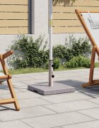 vidaXL Стойка за чадър за слънце гранит 20 кг.