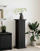 vidaXL Стойка за излагане Черния дъб 31 х 30 х 90 см