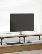 vidaXL Стойка за монитор Дъб артизан 105 x 23 x 155 cm