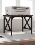 vidaXL Стойка за принтер опушен дъб 40x30x31 см инженерно дърво