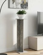 vidaXL Стойка за растения 2 бр. Бетонно сиво 25 x 255 x 1005 см