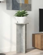 vidaXL Стойка за растения 2 бр. Бетонно сиво 295 x 295 x 60 см