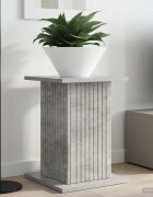 vidaXL Стойка за растения 2 бр. Бетонно сиво 305 x 30 x 43 см