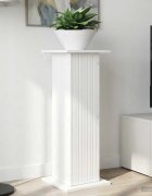 vidaXL Стойка за растения 2 бр. Бял гланц 305 x 30 x 805 см