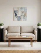 vidaXL Стойка за растения 2 бр. Черен дъб 25 x 255 x 605 см