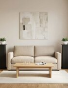 vidaXL Стойка за растения 2 бр. Черно 305 x 30 x 1005 см