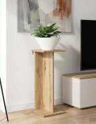 vidaXL Стойка за растения 2 бр. Дъб артизан 25 x 255 x 605 см