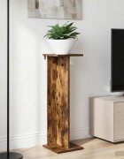 vidaXL Стойка за растения 2 бр. Опушен дъб 25 x 255 x 805 см