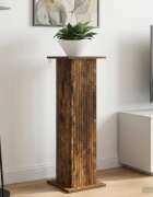 vidaXL Стойка за растения 2 бр. Опушен дъб 305 x 30 x 1005 см