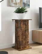 vidaXL Стойка за растения 2 бр. Опушен дъб 305 x 30 x 605 см