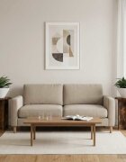 vidaXL Стойка за растения 2 бр. Опушен дъб Ø295 x 40 см