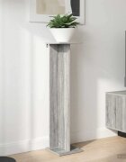vidaXL Стойка за растения 2 бр. Сив Сонома 25 x 255 x 1005 см