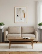 vidaXL Стойка за растения 2 бр. Сива сонома 295 x 295 x 60 см