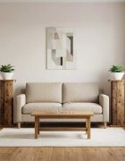 vidaXL Стойка за растения 2 бр. Старо дърво 305 x 30 x 805 см