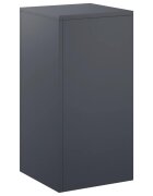 vidaXL Стойка за растения Антрацит 30 x 30 x 60 cm Неръждаема стомана