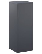 vidaXL Стойка за растения Антрацит 30 x 30 x 80 cm Неръждаема стомана