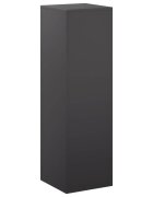 vidaXL Стойка за растения Черно 30 x 30 x 100 см Стомана