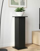 vidaXL Стойка за растения Черно 305 x 30 x 1005 см