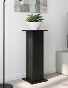 vidaXL Стойка за растения Черно 305 x 30 x 805 см