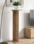 vidaXL Стойка за растения Дъб артизан 25 x 255 x 1005 см