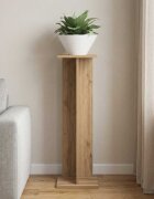 vidaXL Стойка за растения Дъб артизан 25 x 255 x 805 см