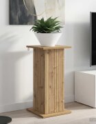 vidaXL Стойка за растения Дъб артизан 305 x 30 x 605 см