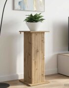 vidaXL Стойка за растения Дъб артизан 305 x 30 x 805 см