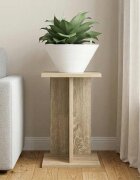 vidaXL Стойка за растения Дъб сонома 25 x 255 x 405 см