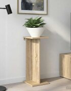 vidaXL Стойка за растения Дъб сонома 25 x 255 x 605 см