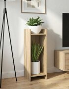 vidaXL Стойка за растения Дъб сонома 30 x 30 x 80 cm