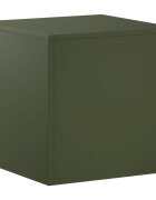 vidaXL Стойка за растения Маслиненозелено 40 x 40 x 40 cm
