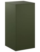 vidaXL Стойка за растения Маслиненозелено 40 x 40 x 80 cm