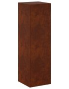 vidaXL Стойка за растения Ръждясало 30 x 30 x 100 см Кортенова стомана