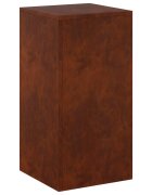 vidaXL Стойка за растения Ръждясало 30 x 30 x 60 cm Кортенова стомана