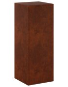 vidaXL Стойка за растения Ръждясало 30 x 30 x 80 cm Кортенова стомана