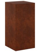 vidaXL Стойка за растения Ръждясало 40 x 40 x 80 cm Кортенова стомана