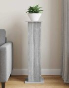 vidaXL Стойка за растения Сива сонома 305 x 30 x 1005 см